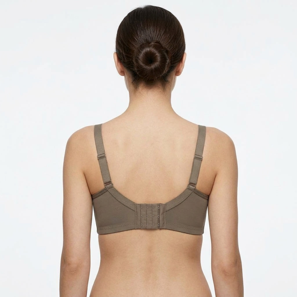 Wired Padded T-Shirt Bra - Charcoal grey
