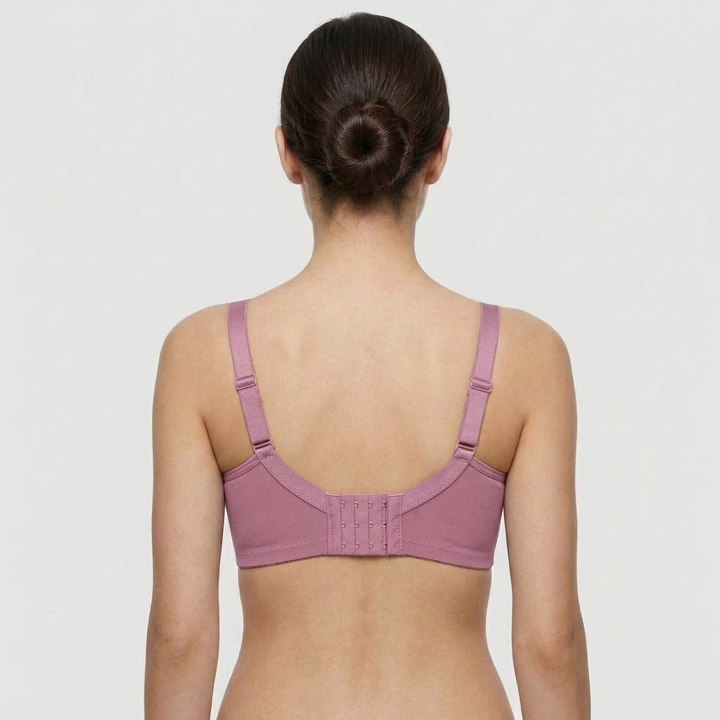Wired Padded T-Shirt Bra - Lavender Pink