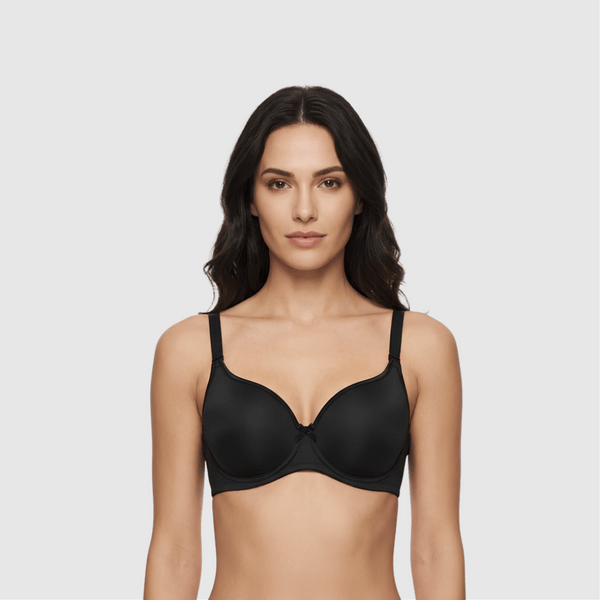 Black Soft Padded Push Up Bra