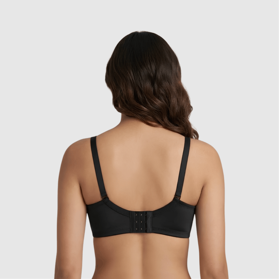 Black Soft Padded Push Up Bra