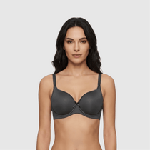 Grey Smooth Padded Bra