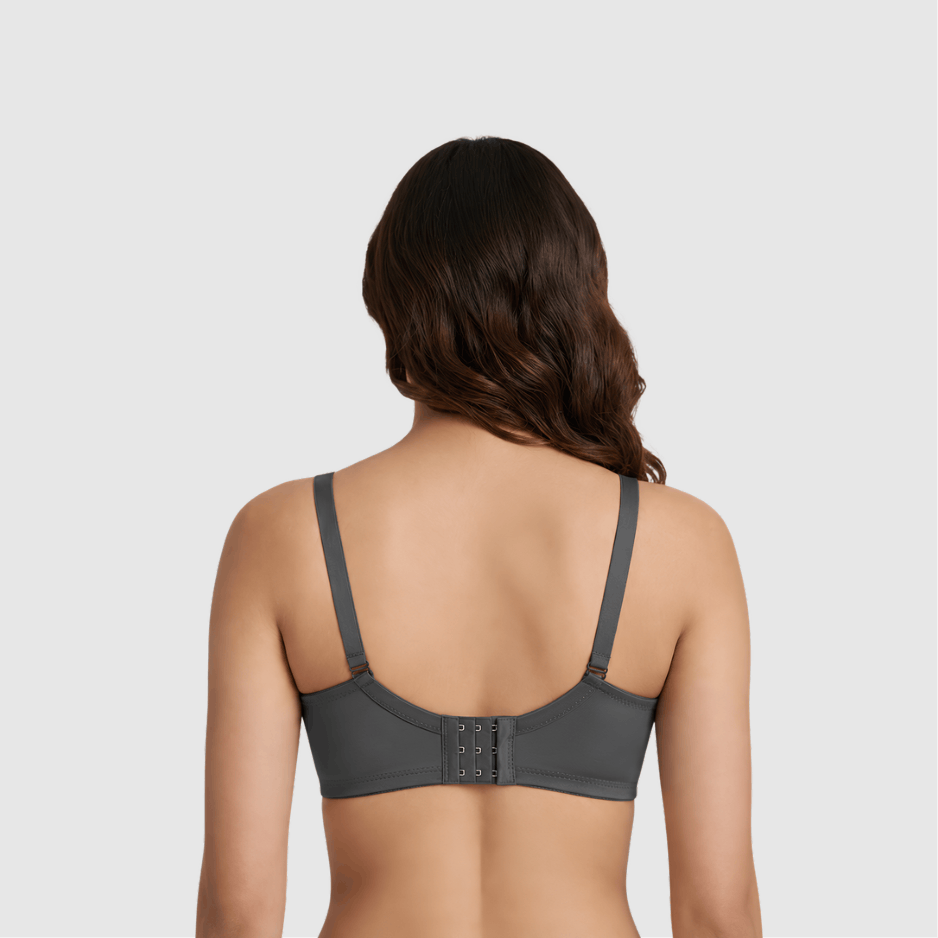 Grey Smooth Padded Bra